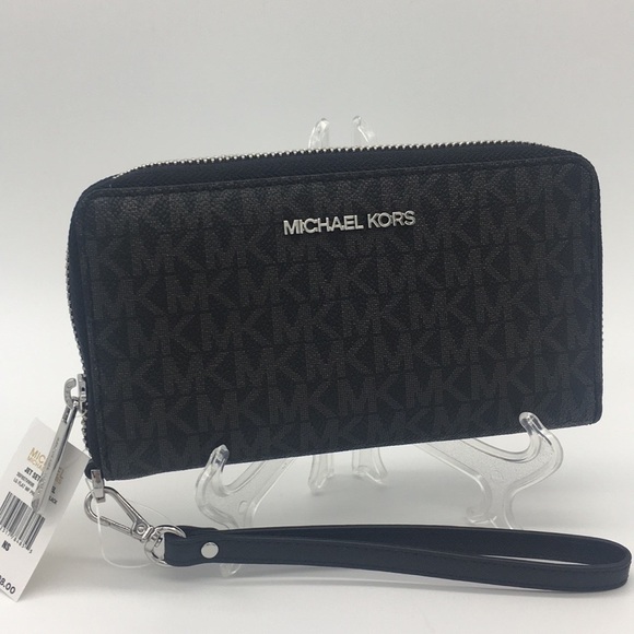 Michael Kors Jet Set Travel Phone Wallet Wristlet - Picture 5 of 8